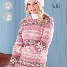 Sweater and Tunic in King Cole Fjord Dk - Digital Version 5653