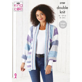 Sweater and Jacket in King Cole Harvest Dk - Digital Version 5789