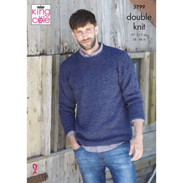Sweaters in King Cole Homespun Dk - Digital Version 5799