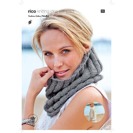 Sweater and Loop in Rico Fashion Cotton Metallise DK - Digital Version