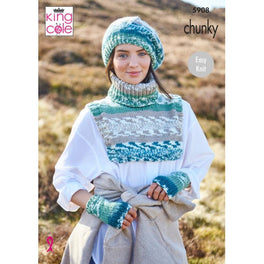 Accessories: Knitted in King Cole Nordic Chunky