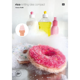 Ice Cream, Ice Cream Cone and Donut Shower Scrubs in Rico Creative Bubble - Digital Version