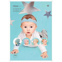 Hats and Headbands in Rico Baby Classic, Print and Glitz DK