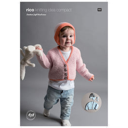Cardigan and Hats in Rico Creative Soft Wool Aran - Digital Version