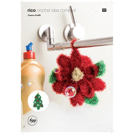 Poinsettia and Christmas Tree in Rico Creative Bubble - Digital Version