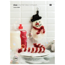 Snowman and Candy Cane in Rico Creative Bubble - Digital Version