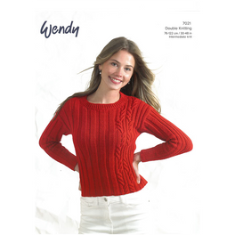 Sweater in Wendy Supreme Cotton Love Dk