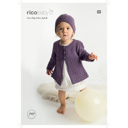 Cardigan and Hat in Rico Baby Cotton Soft Dk - Digital Version