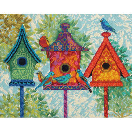 Colorful Birdhouses