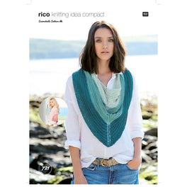 Ladies Shawls in Essentials Cotton Dk - Digital Version