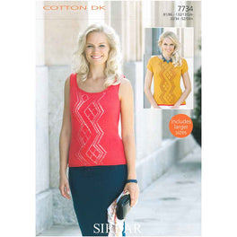 Top and Vest Top in Sirdar Cotton DK - Digital Version
