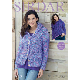 Hooded Sweater and Jacket in Sirdar Wild - Digital Version