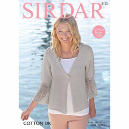 Jacket in Sirdar Cotton DK - Digital Version
