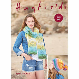 Hat and Scarf in Hayfield Spirit Chunky