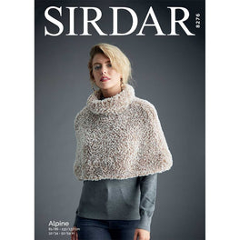 Shoulder Cape in Sirdar Alpine - Digital Version