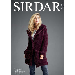 Teddy Bear Coat in Sirdar Alpine