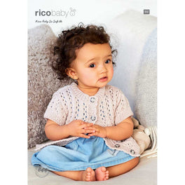 Rico Baby Cardigans Knitting Pattern in Rico Baby So Soft Dk - Digital Version