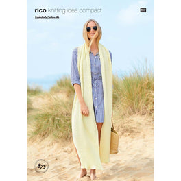Stole in Rico Essentials Cotton Dk - Digital Version