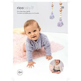 Sweater and Cardigan in Rico Baby Cotton Soft Dk - Digital Version