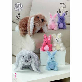 Rabbits in King Cole Tinsel Chunky