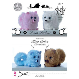 Pomeranian Dogs in King Cole Tinsel Chunky