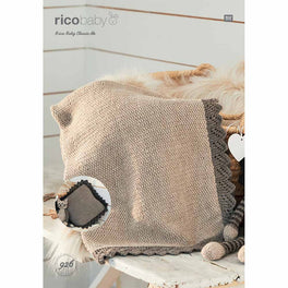 Blanket and Pillow in Rico Baby Classic Dk - Digital Version