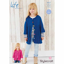 Coat and Jacket in Stylecraft Life DK