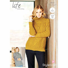 Sweater and Tunic in Stylecraft Life Dk  - Digital Version