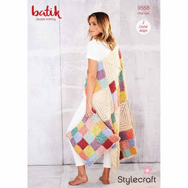 Farmhouse Patch Blanket Pattern in Stylecraft Batik DK by Cherry Heart