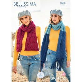 Scarfs and Shawls in Stylecraft Bellissima Dk  - Digital Version