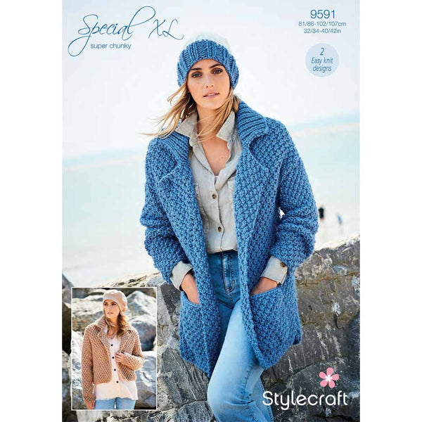 Stylecraft Special XL Pattern 9591 - Printed Pattern
