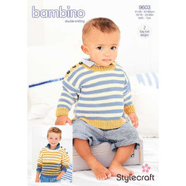 Sweaters in Stylecraft Bambino DK