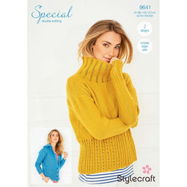 Sweater and Jacket in Stylecraft Special Dk