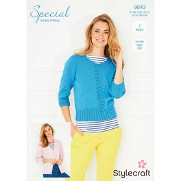 Sweater and Cardigan in Stylecraft Special Dk