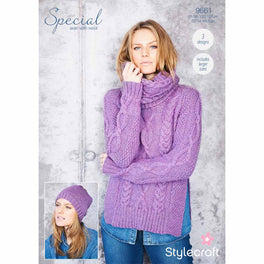 Sweater, Snood and Hat in Stylecraft Special Aran with Wool - Digital Version