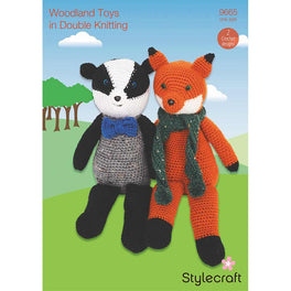 Woodland Toys in Stylecraft Life DK by Emma Varnam