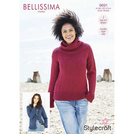 Sweater and Cardigan in Stylecraft Bellissima Chunky - Digital Version