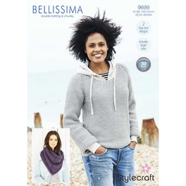 Sweater and Scarf in Stylecraft Bellissima DK & Chunky - Digital Version