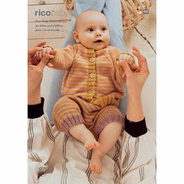 Striped Jacket and Trousers Baby Dream Uni DK - Digital Version