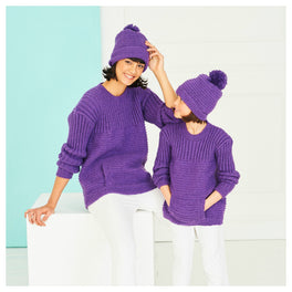 Sweater and Hat in Stylecraft Special Dk 9767