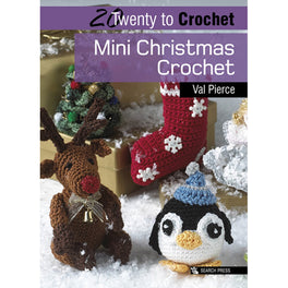 Mini Christmas Crochet Book by Val Pierce