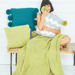 Blanket and Cushions in Stylecraft Special XL - Digital Version 9789