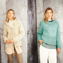 Jacket and Sweater in Stylecraft Special XL Tweed - Digital Version 9808