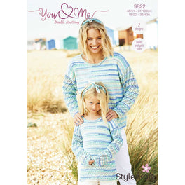 Sweater and Cardigan in Stylecraft You & Me - Digital Version 9822