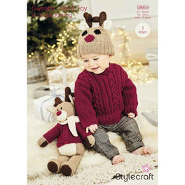 Sweater Hat and Toy in Stylecraft Dk - Digital Version 9869