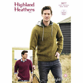 Sweaters in Stylecraft Highland Heathers Aran - Digital Version 9877