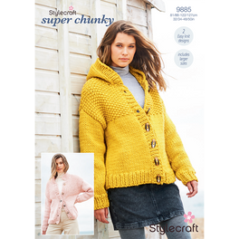 Jackets in Stylecraft Super Chunky - Digital Version 9885