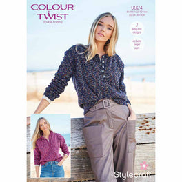 Sweaters in Stylecraft Colour Twist Dk - Digital Version 9924
