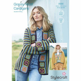 Granny Motif Cardigans in Stylecraft ReCreate Dk