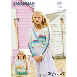Cardigans in Stylecraft Savannah Aran - Digital Version 9985